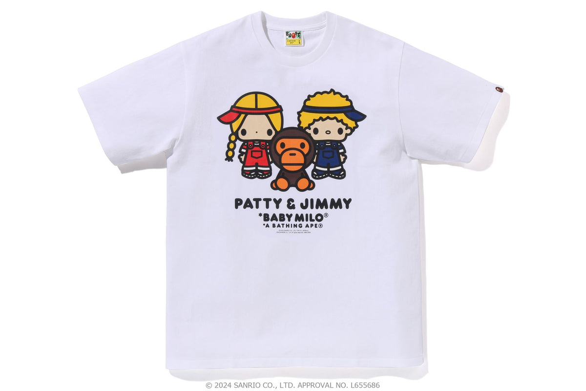 BABY MILO X PATTY & JIMMY 】TEE | bape.com