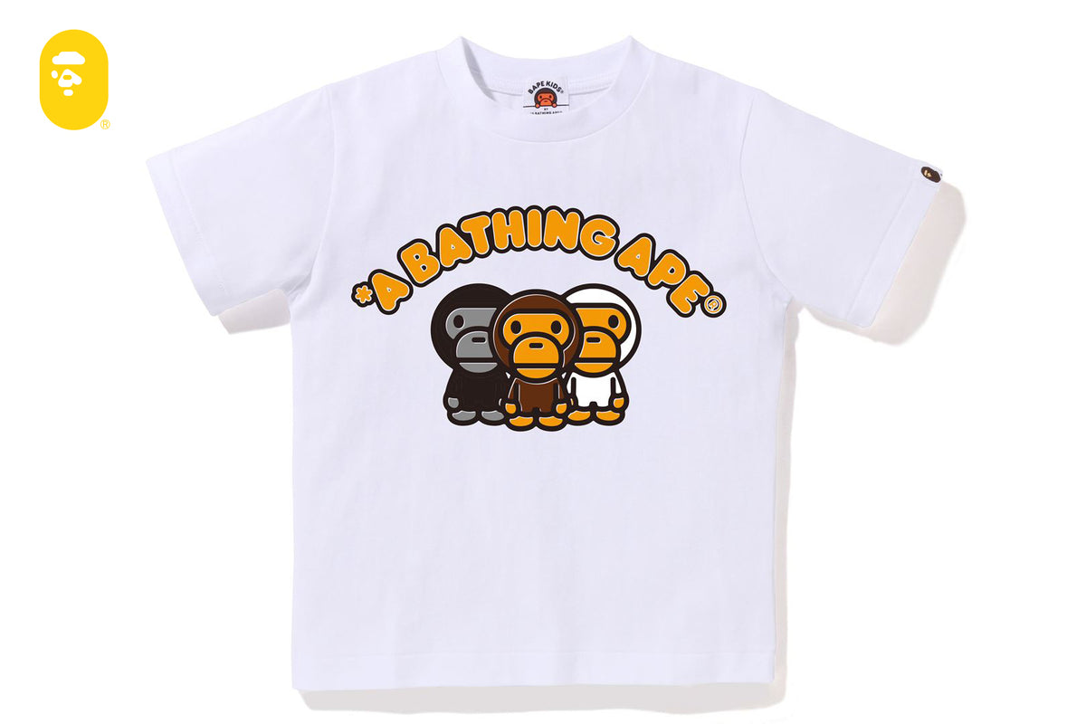 BATHING APE エイプ BAPE Tシャツ THREE APES TEE BATHING APE エイプ BAPE Tシャツ THREE APES TEE BATHING APE
