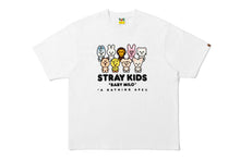 【 BAPE X STRAY KIDS 】BABY MILO WITH SKZOO FAMILY RELAXED FIT TEE SPECIAL PREORDER