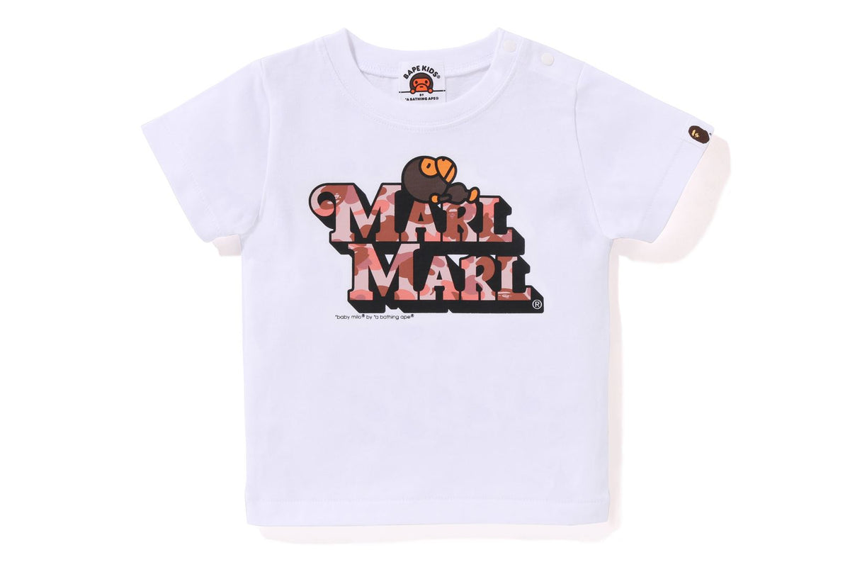BAPE X MARLMARL 】1ST CAMO BABY MILO TEE | bape.com