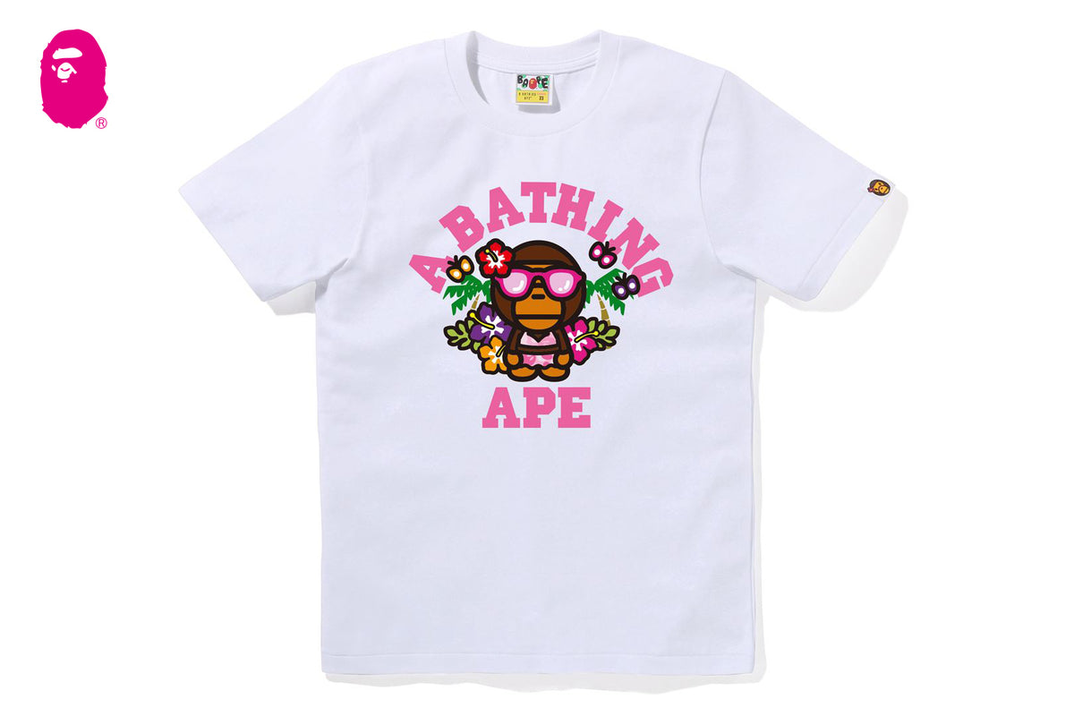 LISA COLLEGE SUMMER TEE | bape.com