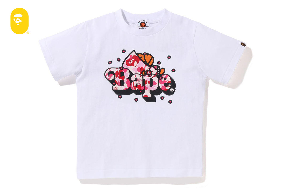 ABC SAKURA CAMO MILO ON BAPE TEE | bape.com