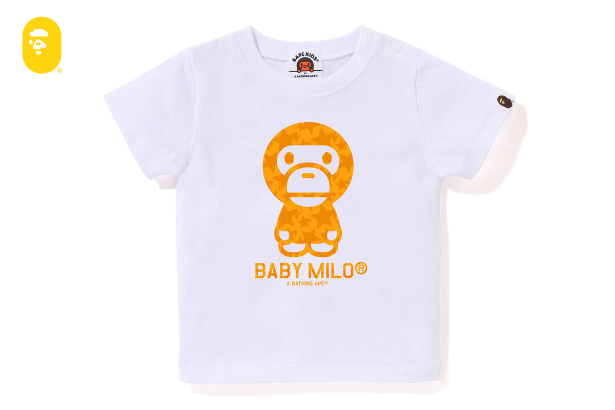 STA ALLOVER BABY MILO TEE | bape.com
