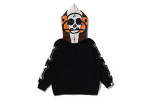 BABY MILO SKULL ZIP DOUBLE HOODIE