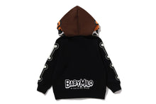 BABY MILO SKULL ZIP DOUBLE HOODIE