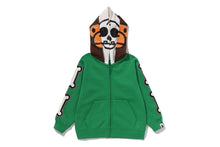 BABY MILO SKULL ZIP DOUBLE HOODIE
