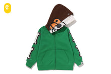 BABY MILO SKULL ZIP DOUBLE HOODIE