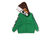 BABY MILO SKULL ZIP DOUBLE HOODIE