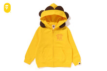 BABY MILO FRIENDS ZIP HOODIE