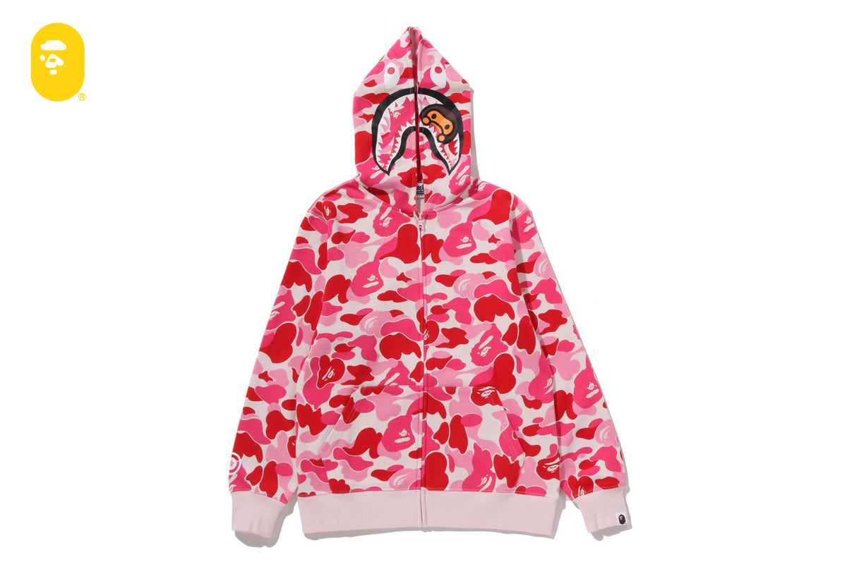 ABC CAMO MILO SHARK ZIP HOODIE | bape.com