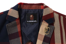 BAPE CHECK JACKET
