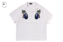 EMBRODED CASUAL SS SHIRT