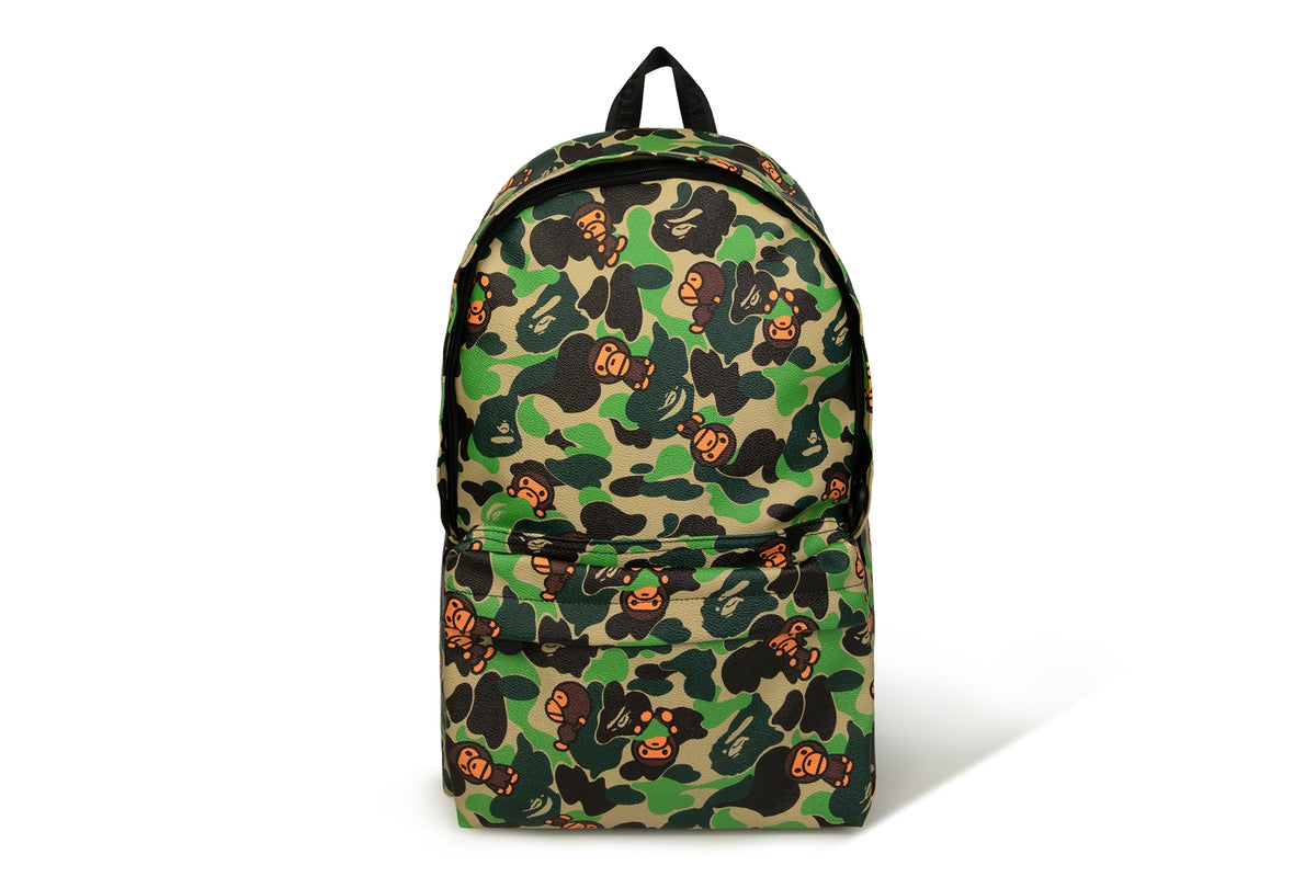 BABY MILO ABC CAMO LARGE BACKPACK | bape.com