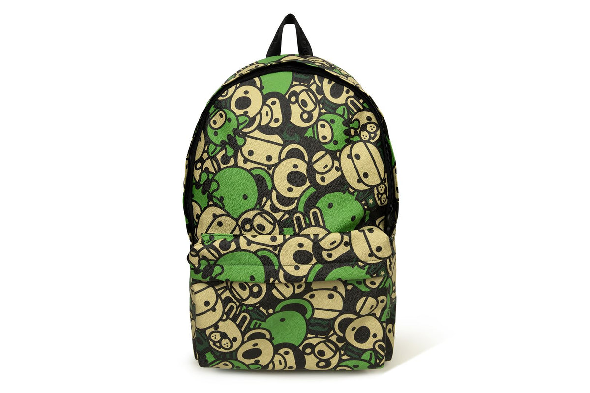 エイプ リュック ALL FRIENDS LARGE BACKPACK | bape.com