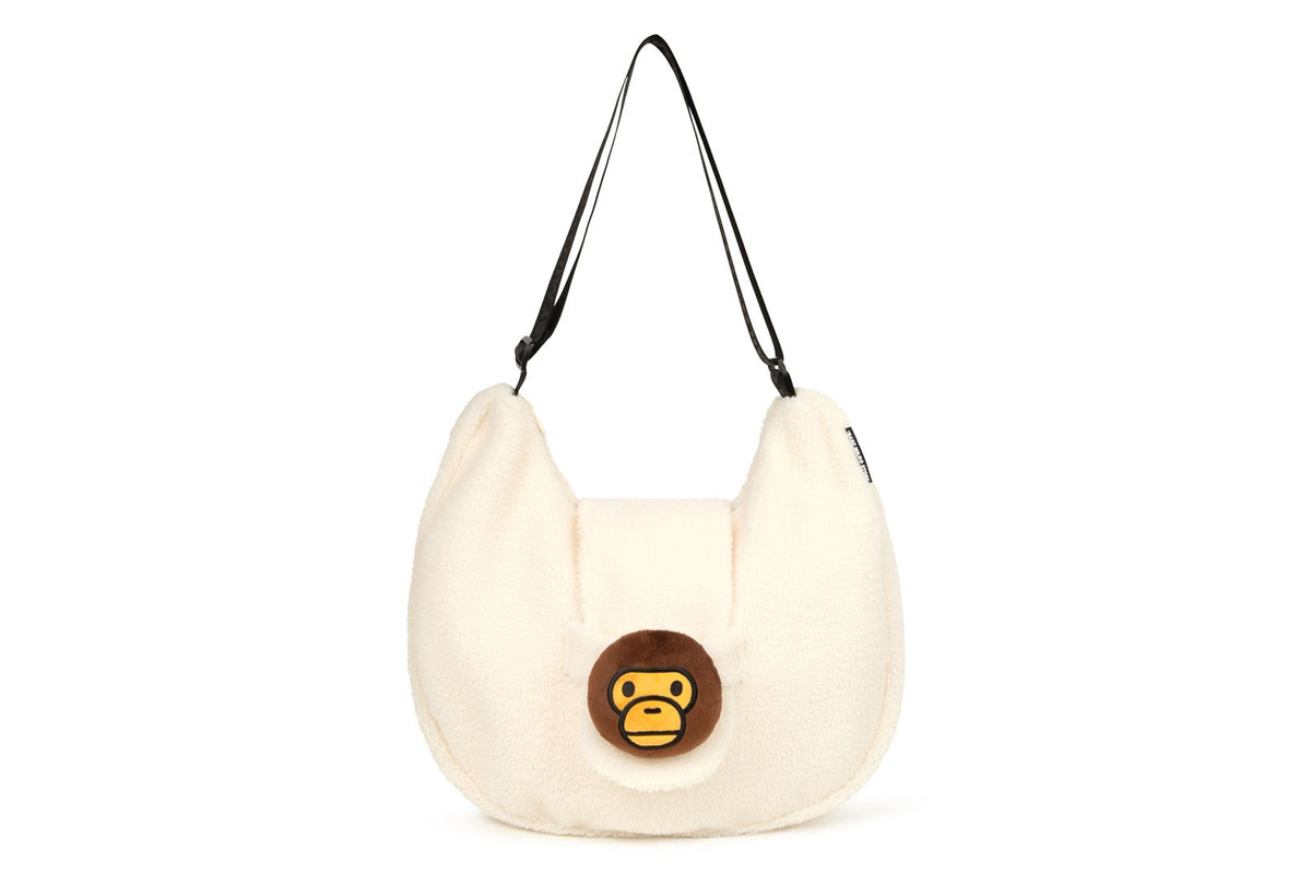 BABY MILO FAUX FUR LARGE TOTE BAG | bape.com