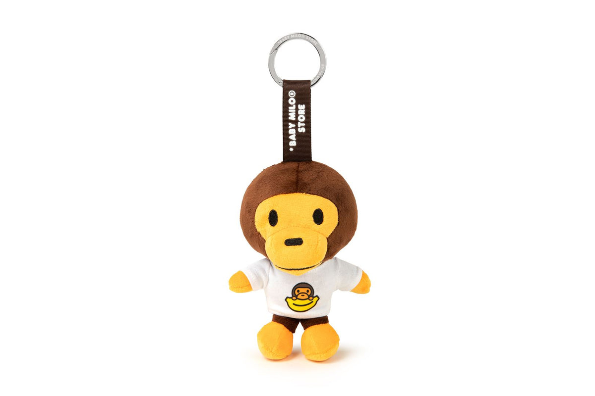 BABY MILO PLUSH DOLL TEE KEYCHAIN | bape.com