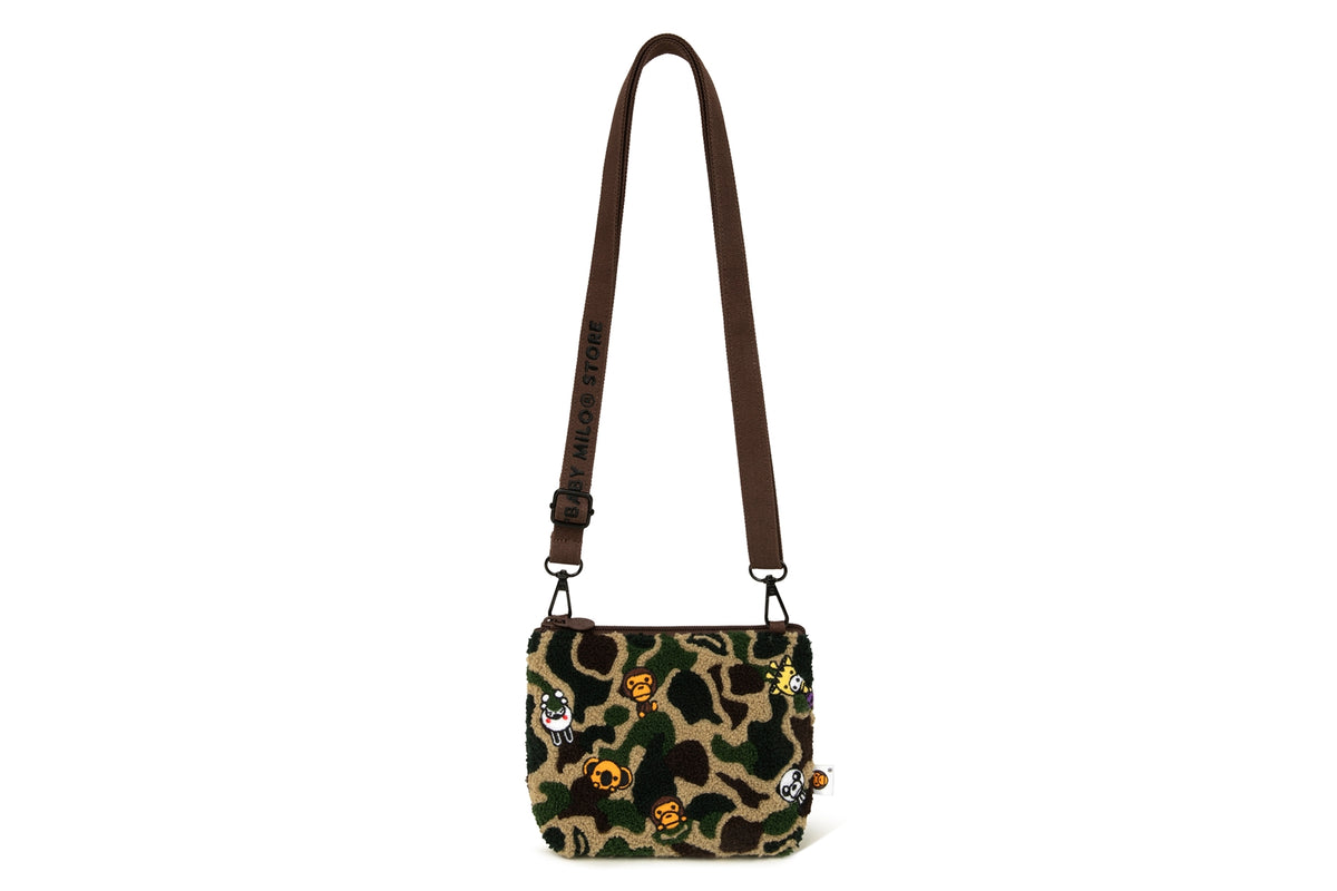 BABY MILO EMBROIDERY MINI CROSS BAG | bape.com