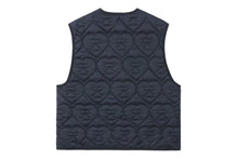 HEART QUILTED ARMY LINER VEST