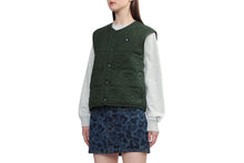 HEART QUILTED ARMY LINER VEST