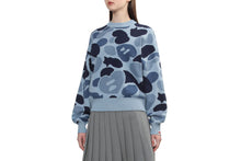 CAMO MONOGRAM BIRDSEYE JACQUARD SWEATER