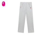 HEART BADGE SWEAT PANTS