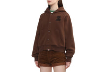 SUEDE PATCH BONDED PILE BASEBALL JACKET