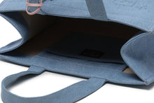 BAPY LOGO EMBOSSED DENIM TOTE