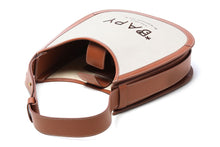 BAPY LEATHER-TRIM CANVAS HOBO