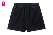 BAPY DRAWSTRING DENIM SHORTS