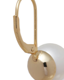 BAPY LOGO PEARL EAR STUDS