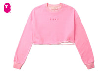 BAPY CROPPED SWEATSHIRT