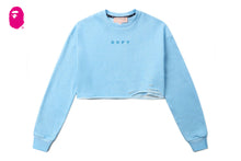 BAPY CROPPED SWEATSHIRT