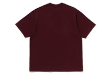 SPRAY PRINT COLLEGE LOGO RELAXED FIT TEE
