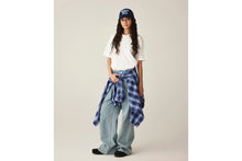 BAPE STA EMBROIDERY BAGGY DENIM PANTS