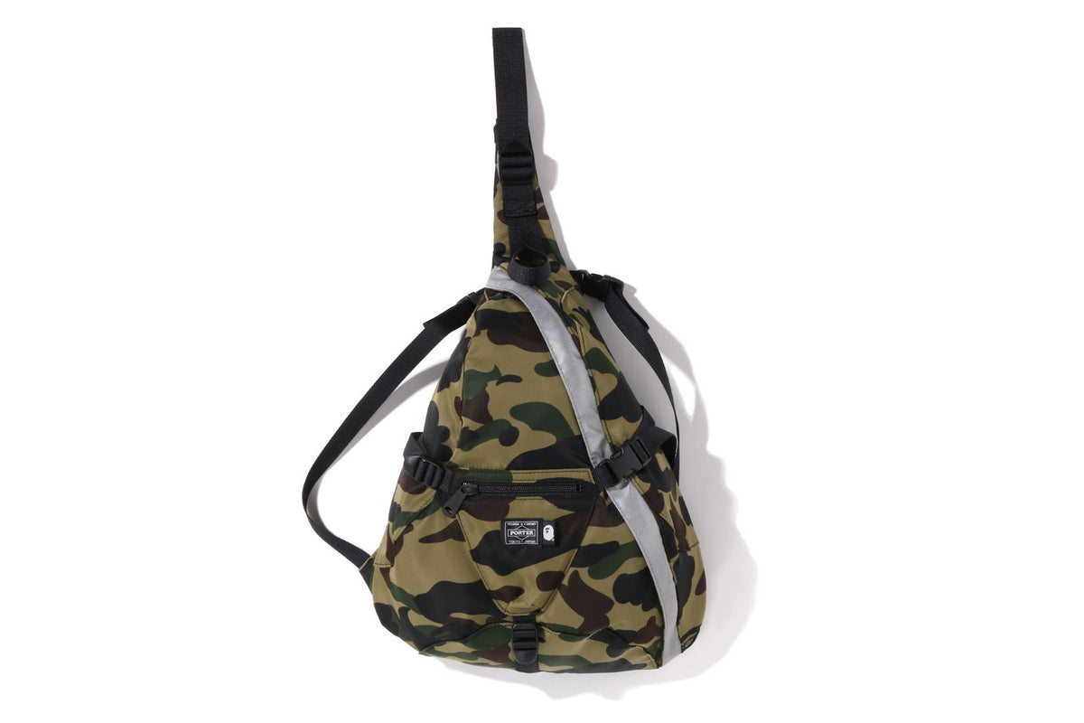 BAPE X PORTER 】1ST CAMO ONE SHOULDER BAG | bape.com