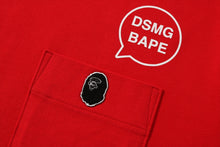 【 BAPE X DSMG 】POCKET TEE