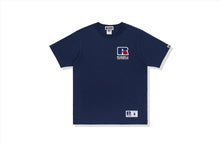 【 BAPE X RUSSELL 】COLLEGE TEE