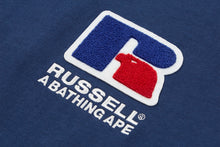 【 BAPE X RUSSELL 】COLLEGE TEE