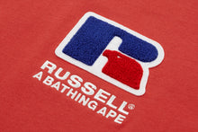 【 BAPE X RUSSELL 】COLLEGE TEE
