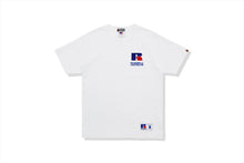 【 BAPE X RUSSELL 】COLLEGE TEE