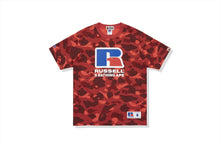 【 BAPE X RUSSELL 】COLOR CAMO TEE