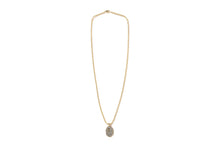 RHINESTONE APE HEAD NECKLACE LARGE