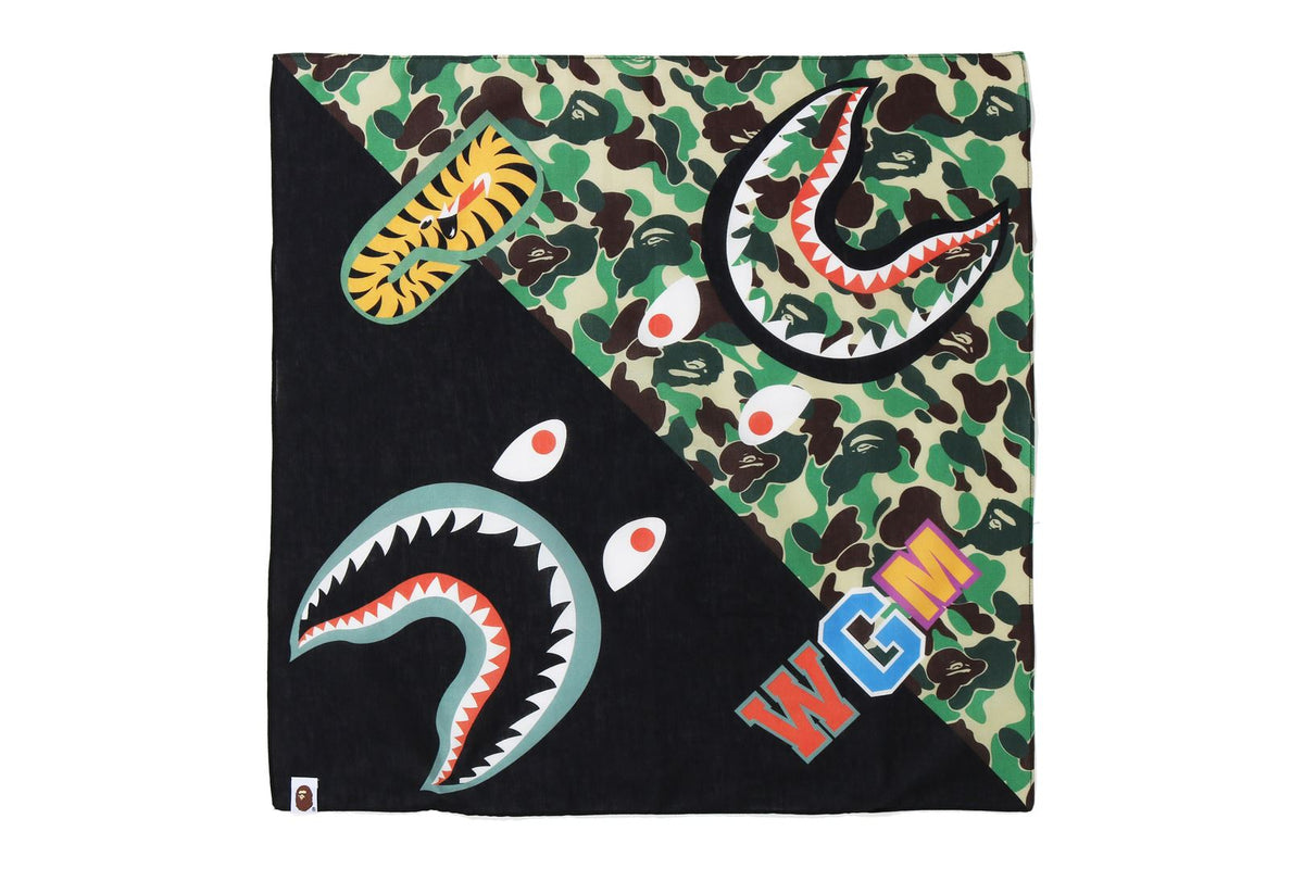 ABC CAMO SHARK BANDANA