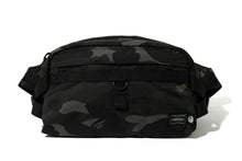 【 BAPE X PORTER 】 COLOR CAMO WAIST BAG
