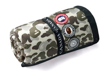 【 BAPE X CANADA GOOSE X CONCEPTS 】ABC CAMO DOWN BLANKET