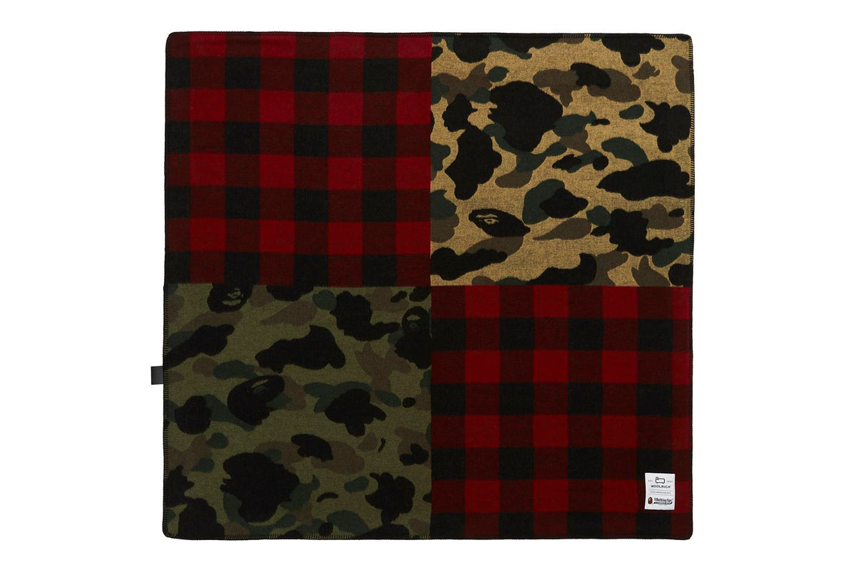 BAPE X WOOLRICH 】BLANKET | bape.com