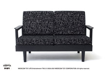 【 BAPE X FABRICK X KARIMOKU 】ABC NEON CAMO TWO SEAT SOFA BAPE HOME