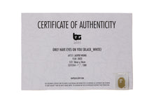 ONLY HAVE EYES ON YOU (BLACK_WHITE) BY JASPER WONG