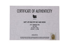 BAPE APE HEAD POP (ABC CAMO GREEN) BY TOMOTATSU GIMA