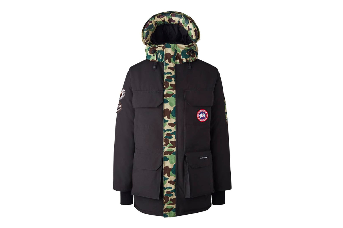 BAPE X CANADA GOOSE X CONCEPTS 】ABC CAMO EXPEDITION PARKA